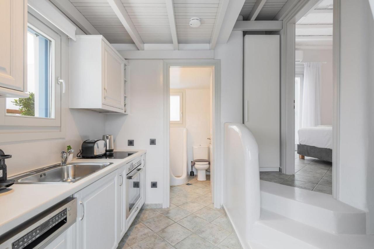 Ivi Mykonean Suites Mimoza Ornos Beach Luaran gambar