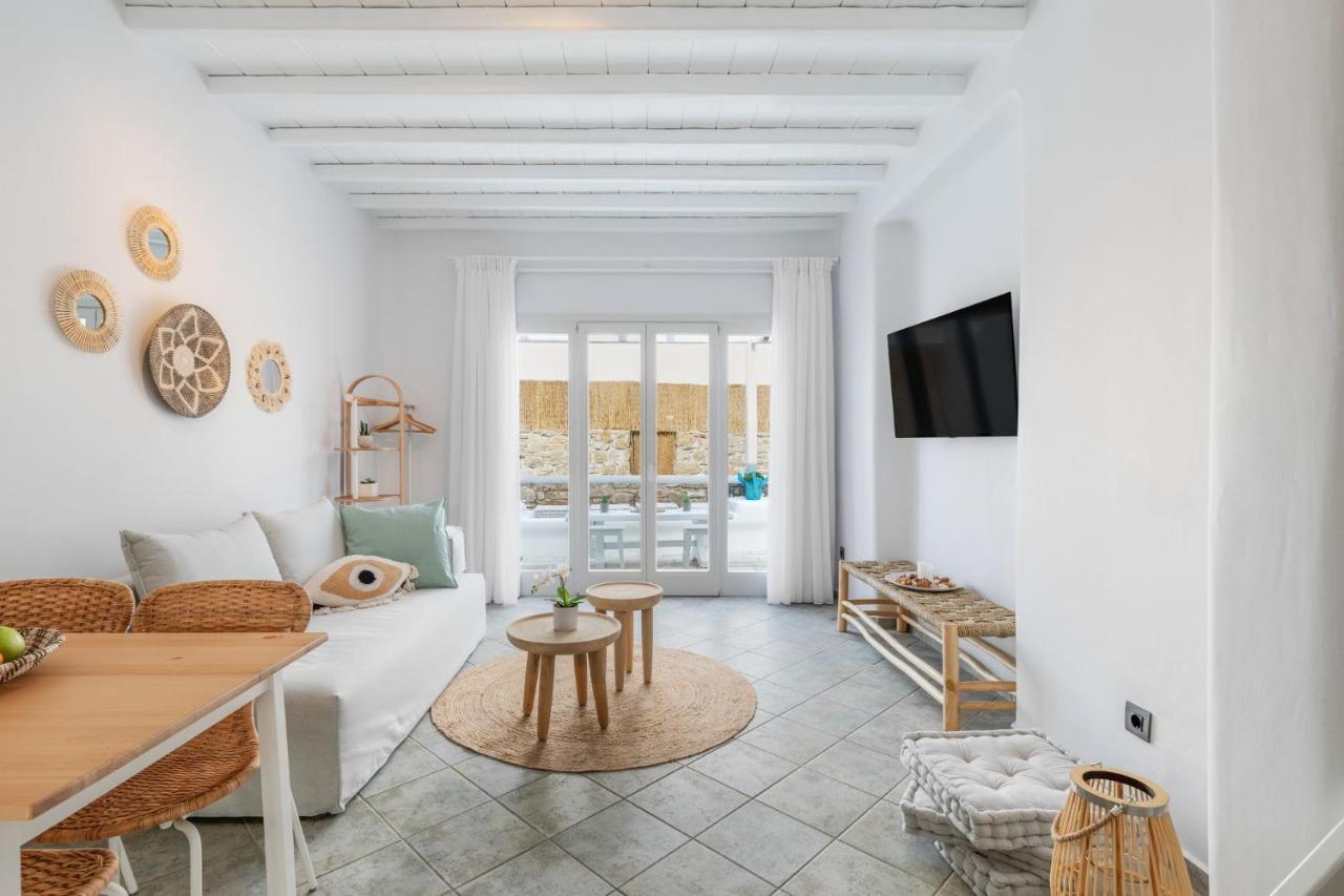 Ivi Mykonean Suites Mimoza Ornos Beach Luaran gambar