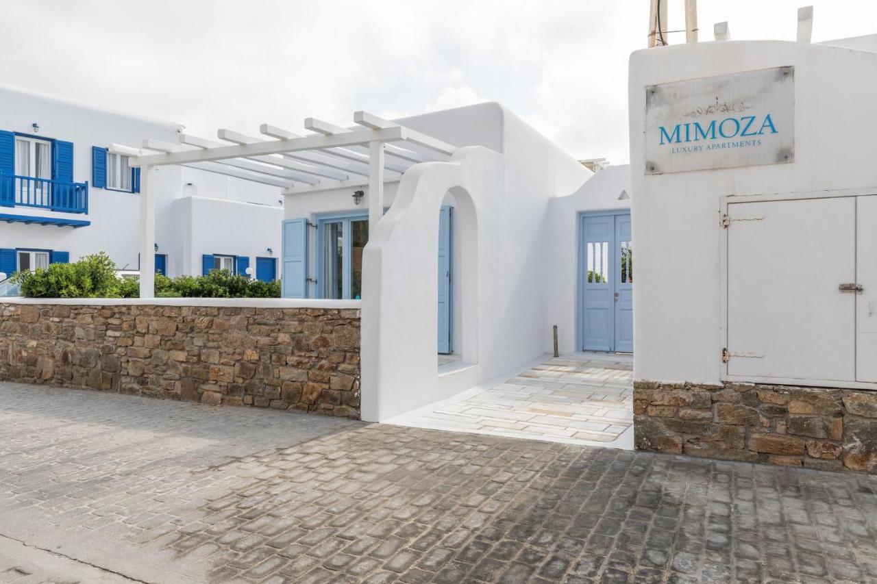 Ivi Mykonean Suites Mimoza Ornos Beach Luaran gambar